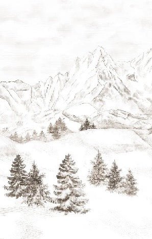 Alpi montagna carta da parati