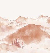 Papier peint montagne chaine des Aravis, XXL, tendance