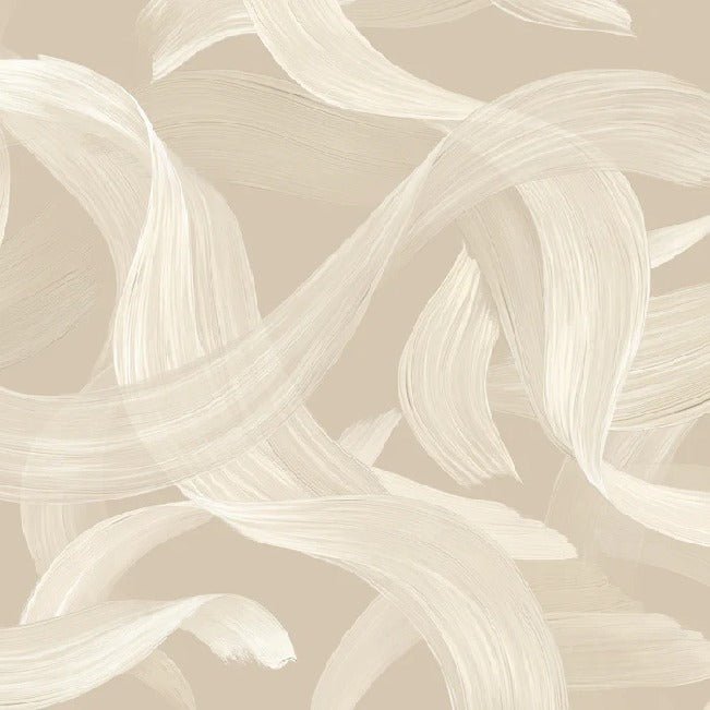 Carta da parati contemporanea - Vibrazione beige