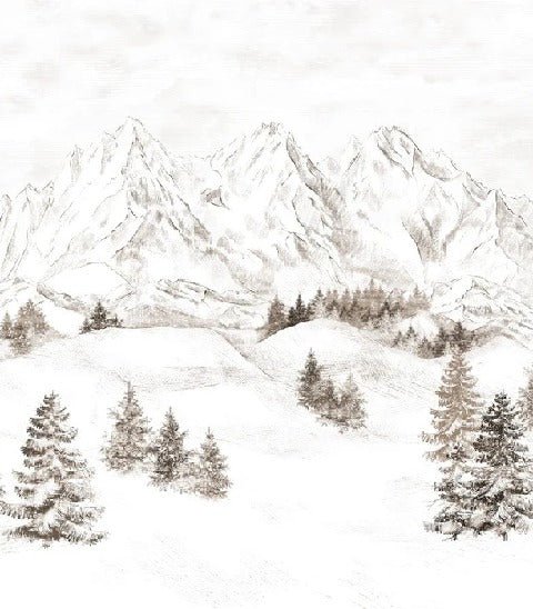 Alpi montagna carta da parati