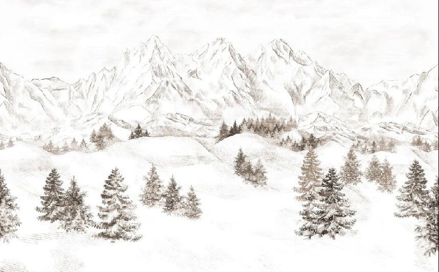 Alpi montagna carta da parati