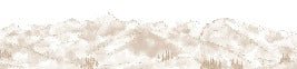 Papier peint panoramique Aravis sépia, XXL, tendance