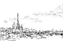 Papier peint pont Alexandre Paris, XXL, tendance