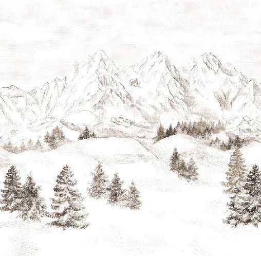 Alpi montagna carta da parati