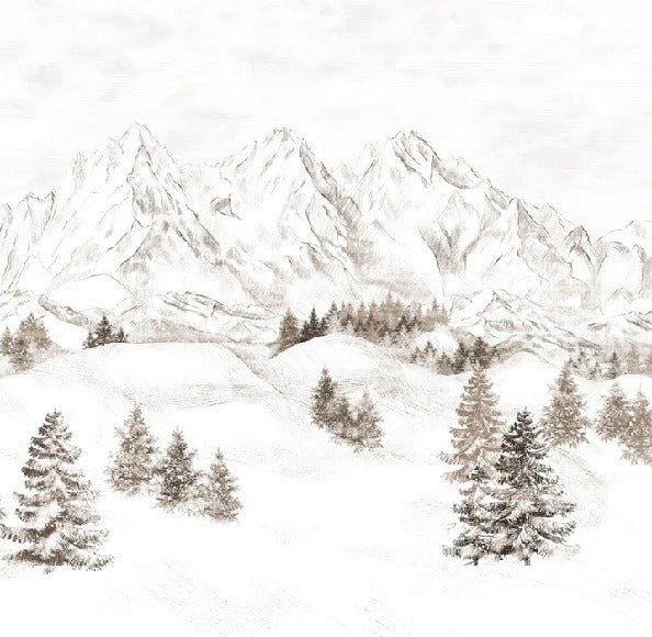 Alpi montagna carta da parati