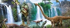 Sfondo 3D Dinosauri