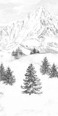Sfondo della montagna di Chamonix