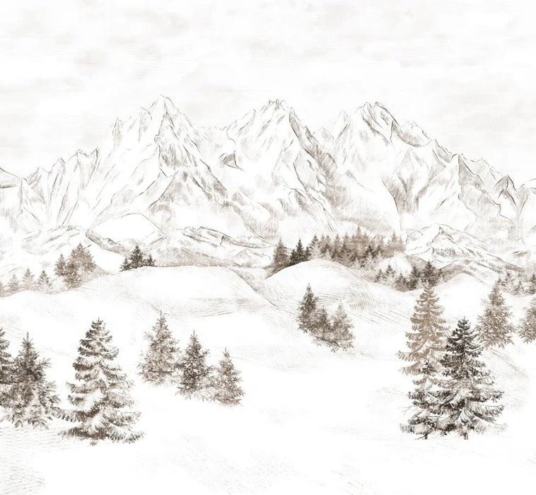 Alpi montagna carta da parati