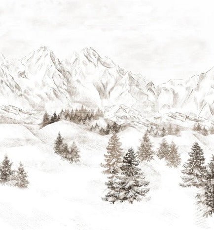 Alpi montagna carta da parati