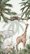 Carta da parati per bambini Giungla pacifica