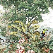 Carta da parati Tucano esotico