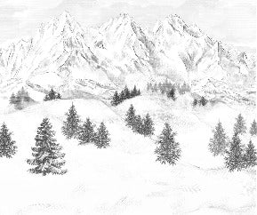 Sfondo della montagna di Chamonix
