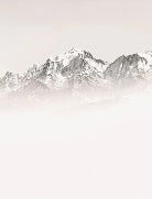 Carta da parati del Monte Bianco, mattina nebbiosa