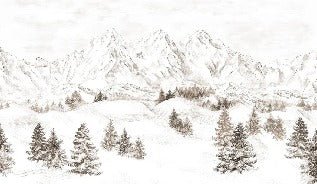 Alpi montagna carta da parati