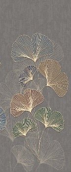 Carta da parati panoramica Trendy ginkgo asia