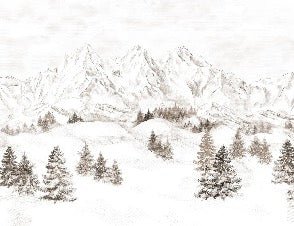 Alpi montagna carta da parati