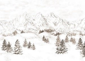 Alpi montagna carta da parati