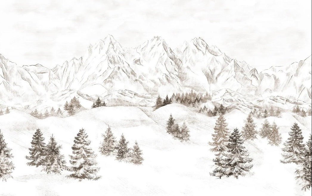 Alpi montagna carta da parati