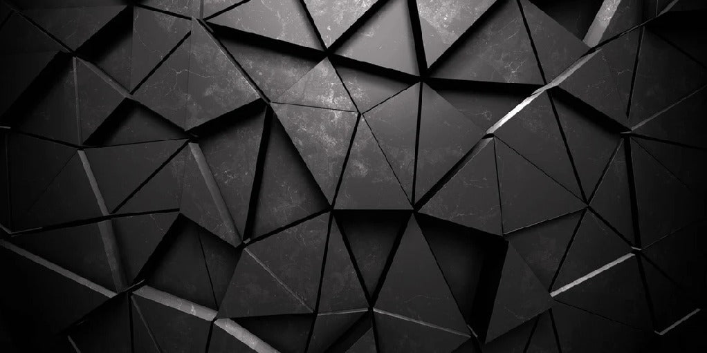 Papier peint 3D Black Perspective, XXL, tendance