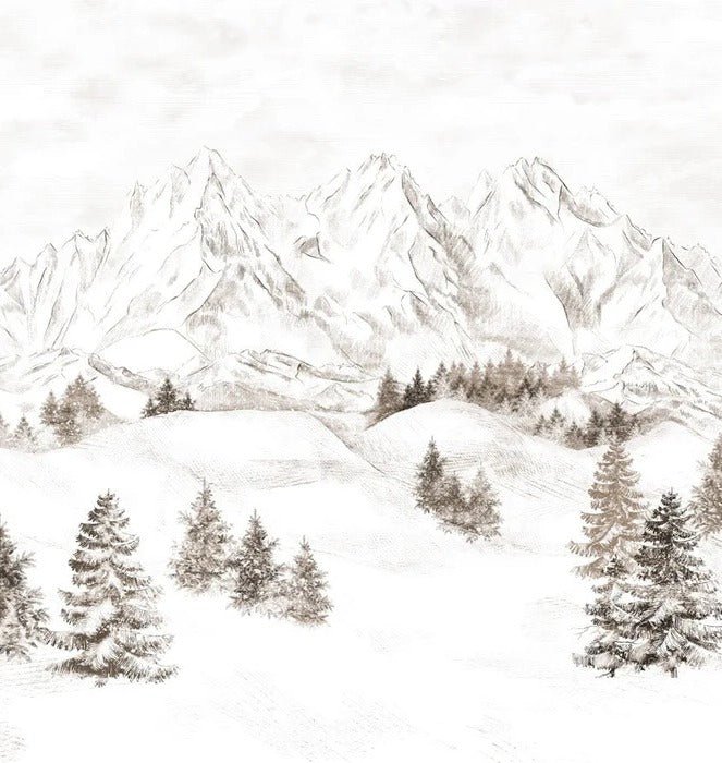 Alpi montagna carta da parati