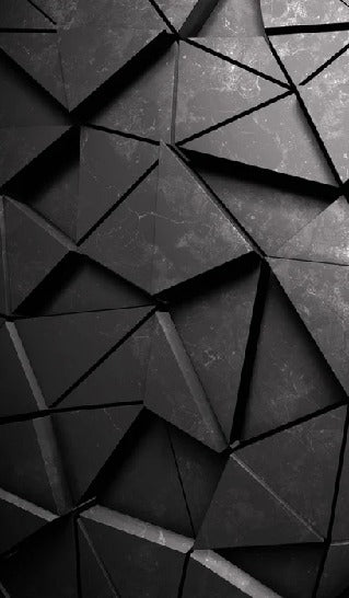 Papier peint 3D Black Perspective, XXL, tendance