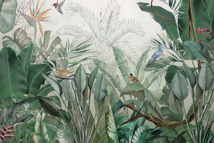 Amazonia quintessence carta da parati panoramica della giungla