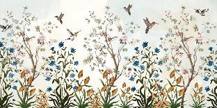 Papier peint jardin impérial, XXL, tendance