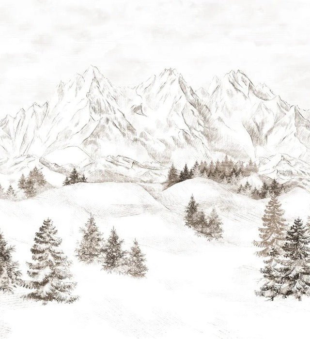 Alpi montagna carta da parati