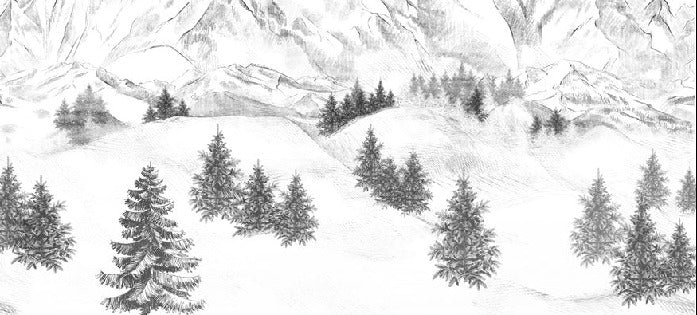 Sfondo della montagna di Chamonix