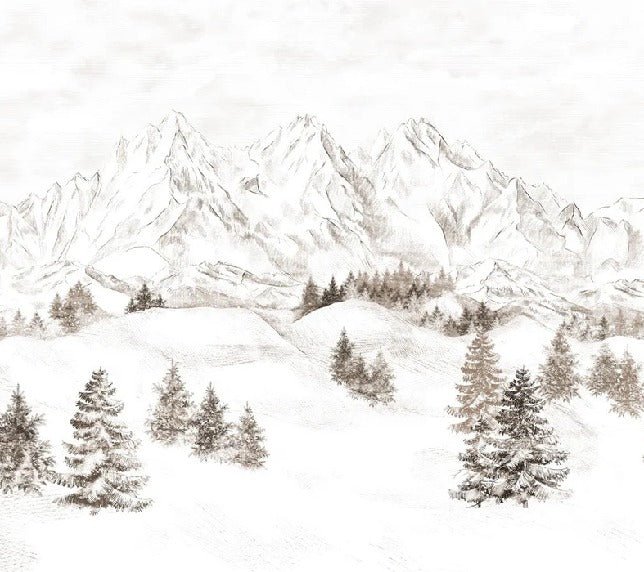 Alpi montagna carta da parati