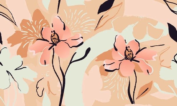 Yoga meditazione fiore carta da parati
