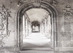 Papier peint Trompe l'oeil Couloir Marbre Parisien, XXL, tendance