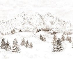 Alpi montagna carta da parati