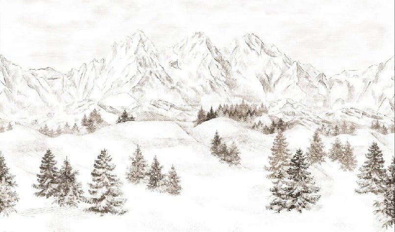 Alpi montagna carta da parati
