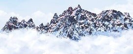 Carta da parati Mont Blanc toile des Cimes