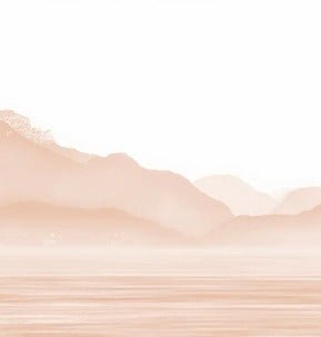 Papier peint Annecy et son lac paisible terracotta, XXL, tendance