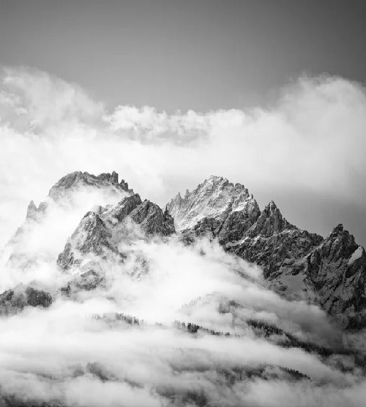 Papier peint panoramique pic Dolomites, XXL, tendance