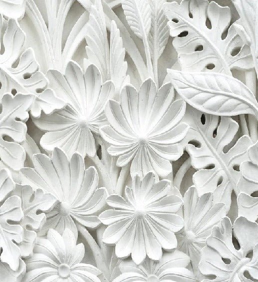 Carta da parati White Garden