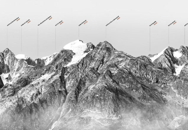 Alpine dome mountain wallpaper, XXL, tendance