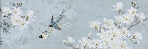 Carta da parati Floral Bird