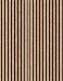 Carta da parati a strisce di legno effetto quercia