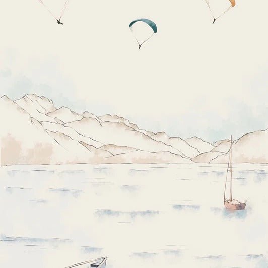 Annecy, picchi & arte carta da parati
