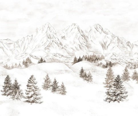 Alpi montagna carta da parati