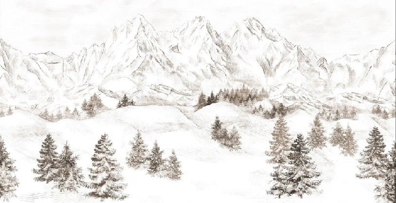 Alpi montagna carta da parati