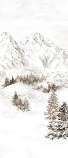 Alpi montagna carta da parati