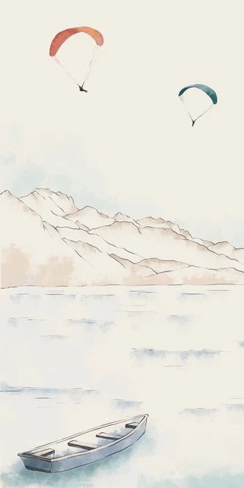 Annecy, picchi & arte carta da parati