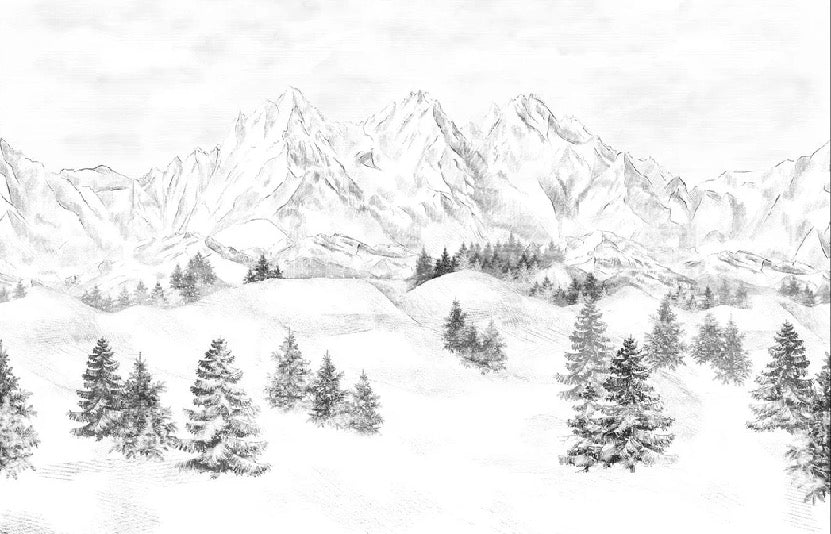 Alpi montagna carta da parati