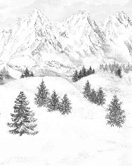 Sfondo della montagna di Chamonix
