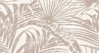 Carta da parati monocromatica con foglie di giungla