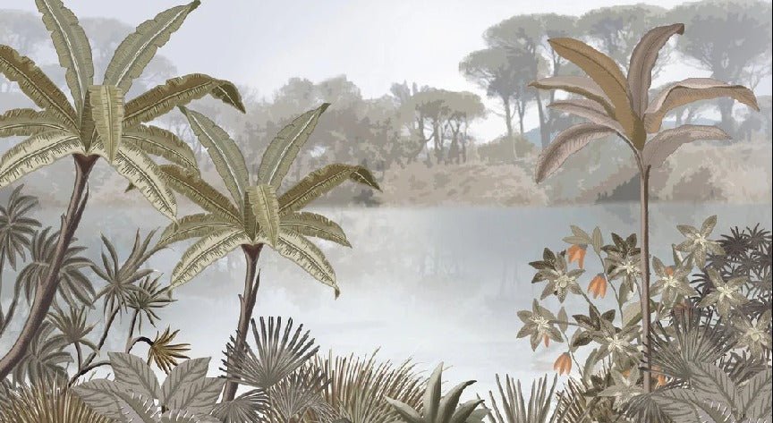 Papier peint sur mesure Jungle tendance peinture, XXL, tendance